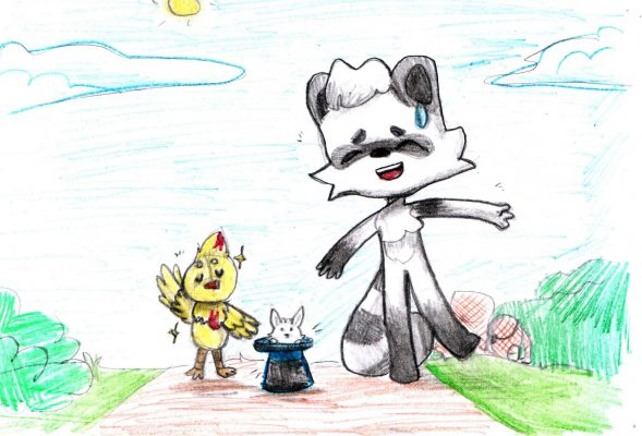 Рисунок: Ильенко Даша, 7 класс, СКО школа-интернат VIII вида