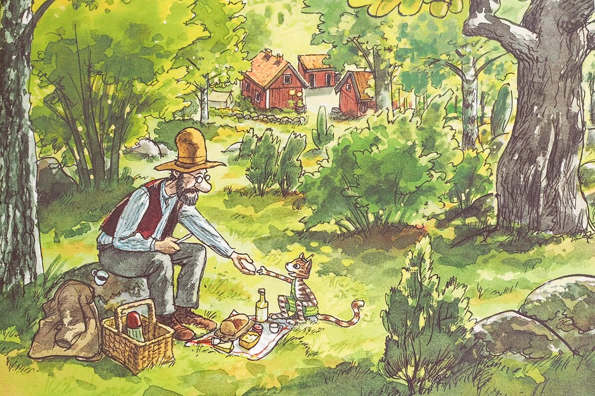 Петсон и финдус картинки