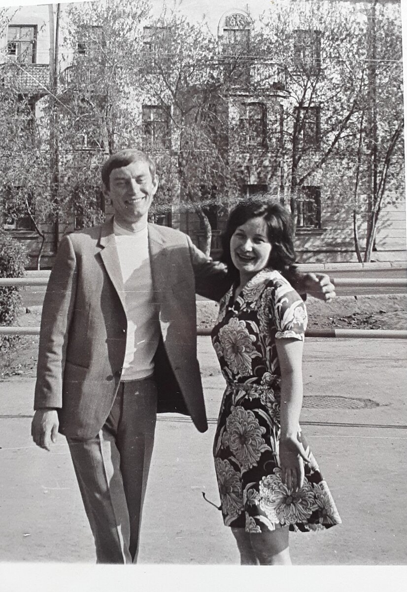 1974 год, модные студенты. Фото: автора.