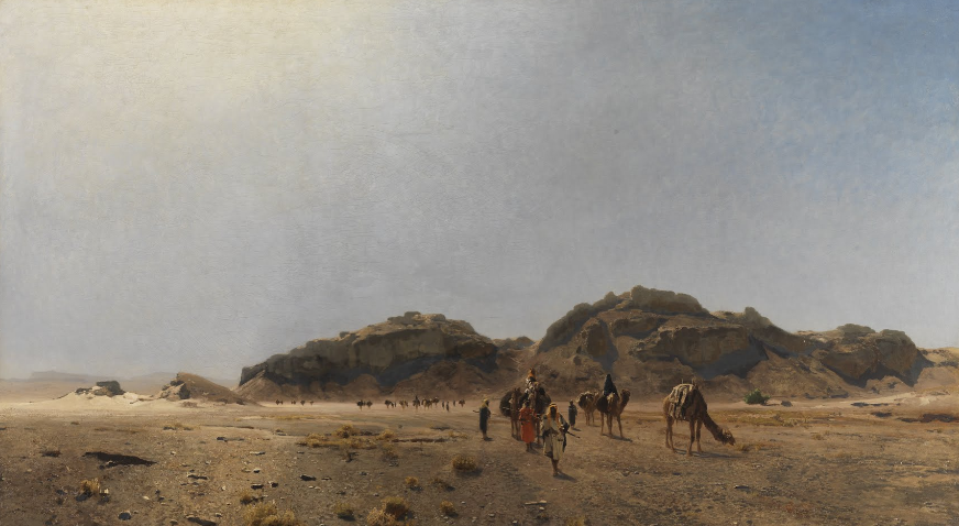 В Аравийской пустыне, Ойген Брахт, 1882