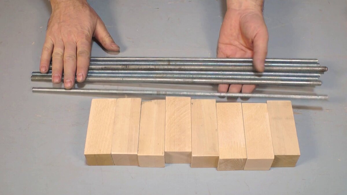 Комплектующие для изготовления струбцин. Фото автора