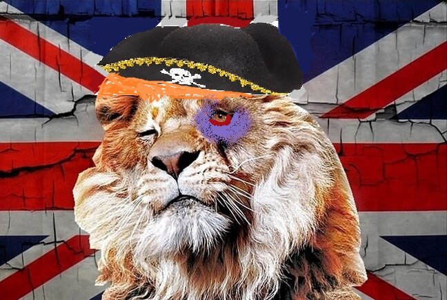 Старый морской разбойник- freebooter  Кинг, собственномордно.