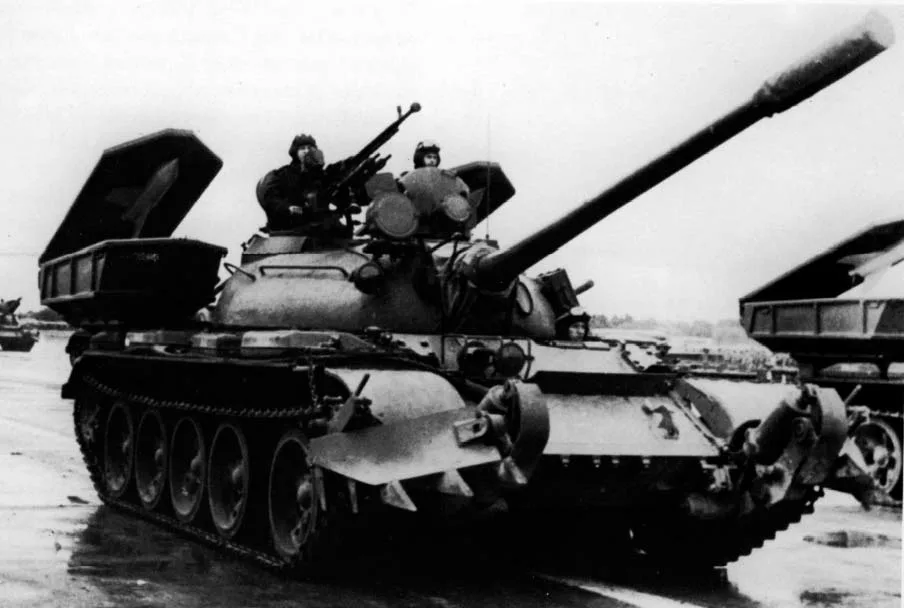 Т-55 с ПТУР "Шмель"