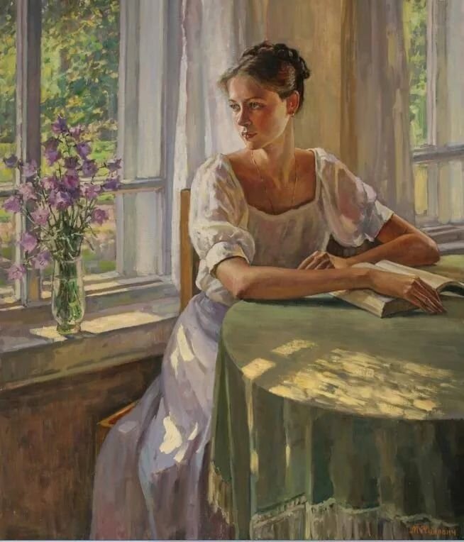 Портрет дочери. Марина Чулович.