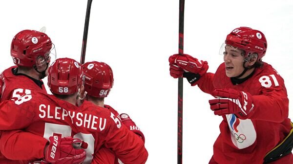    Российские хоккеисты© РИА Новости / Александр Вильф