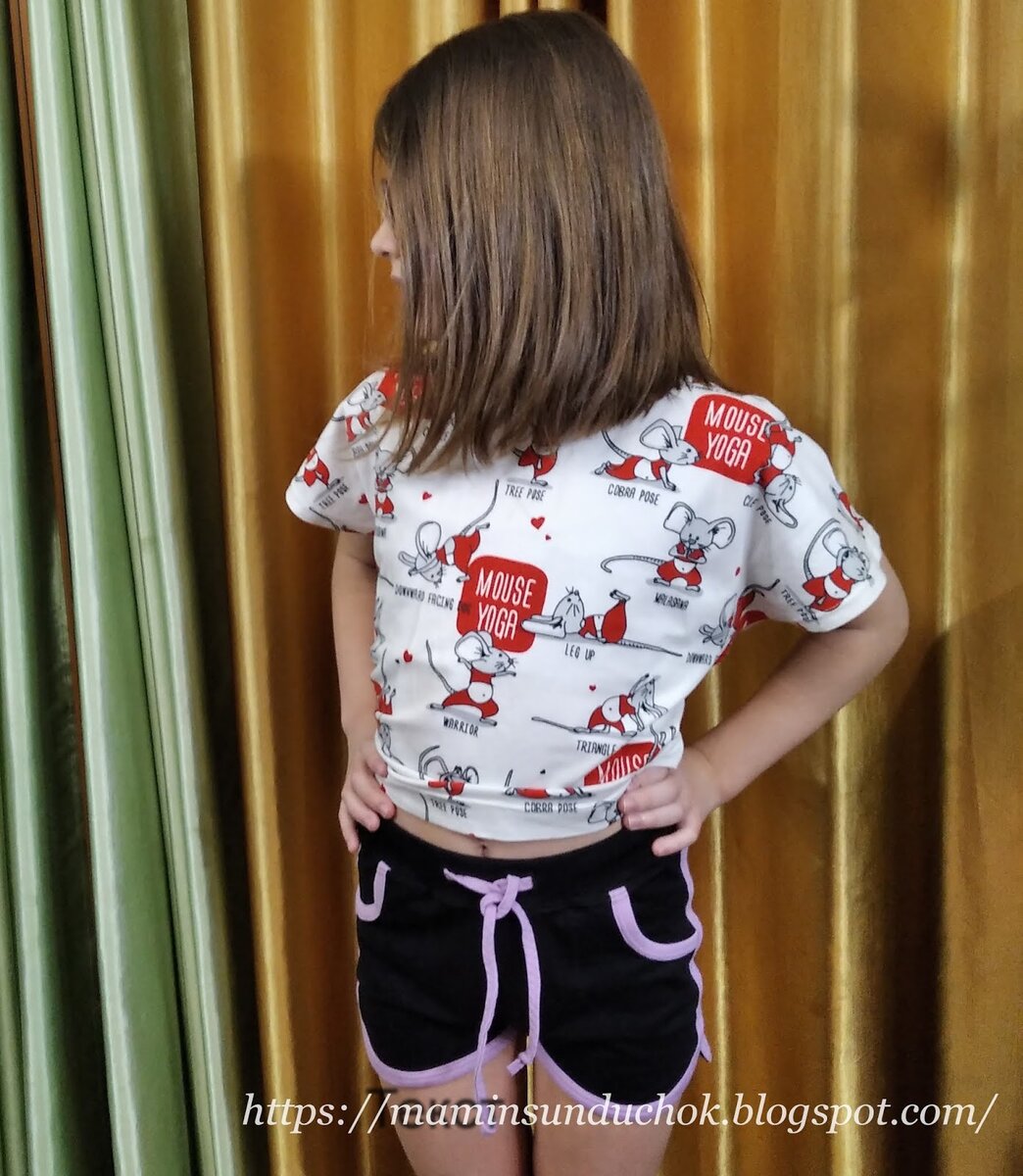 Для пошива шорт можно использовать любое трикотажное полотно : кулирка, футер, джерси, интерлок. Для обработки срезов можно использовать рибану, кулирка.