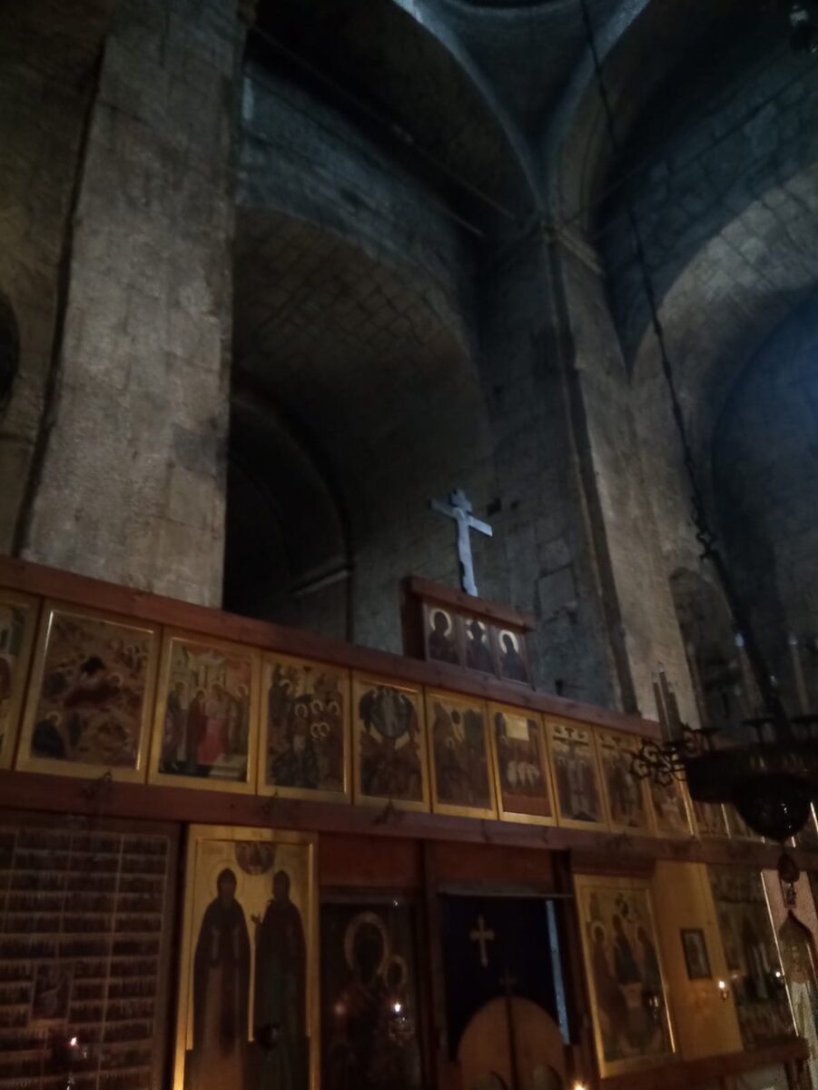 Внутреннее убранство Спасского собора. 