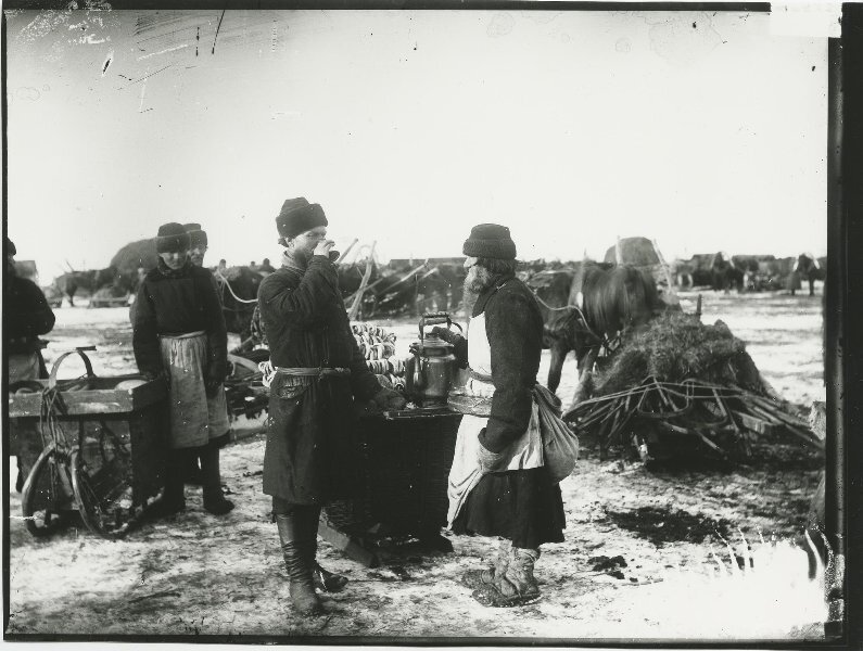 Торговец сбитнем. Максим Дмитриев, 1890-е, Нижегородская губ., МАММ/МДФ.