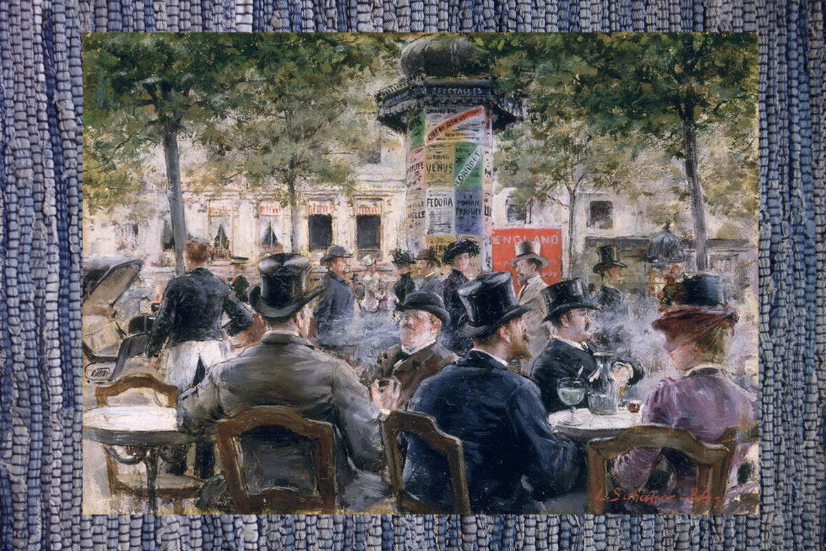 Ренуар "Парижское кафе"