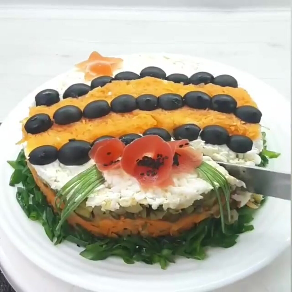 Салат"Победа"