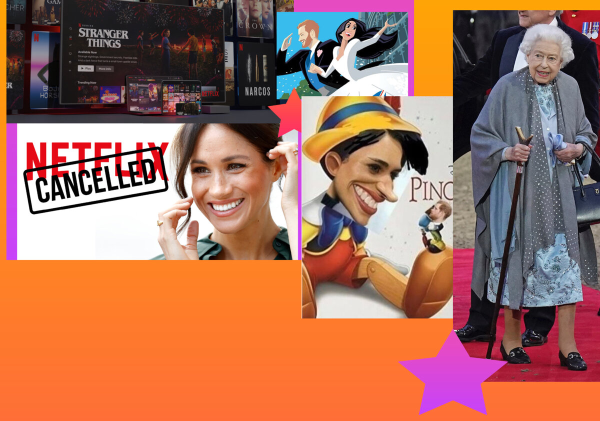 на юбилей королевы Меган не только привезет большую команду с Netflix,  но и советниц и пиарщиков