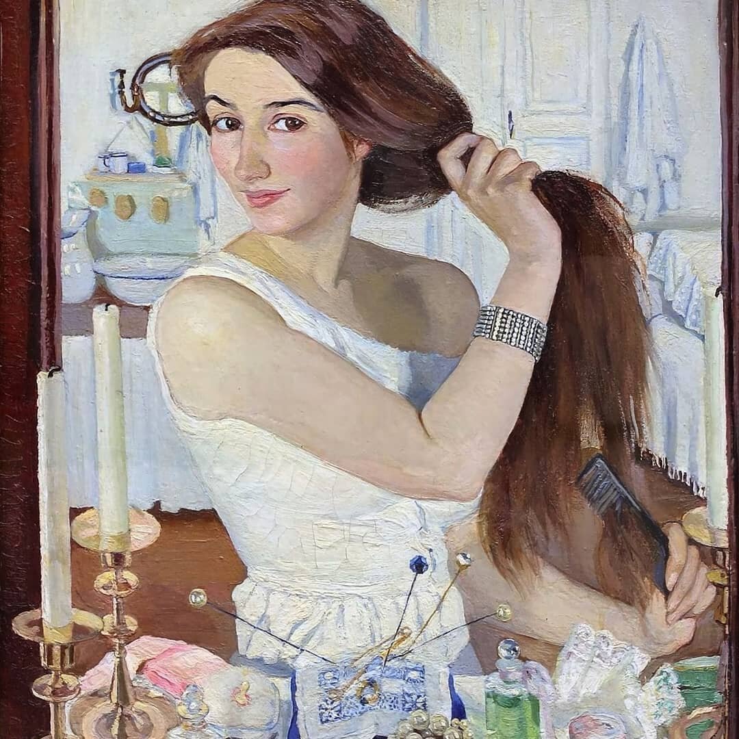 "За туалетом", Третьяковская галерея