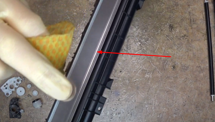 Фото 87. Устанавливаем новый чип