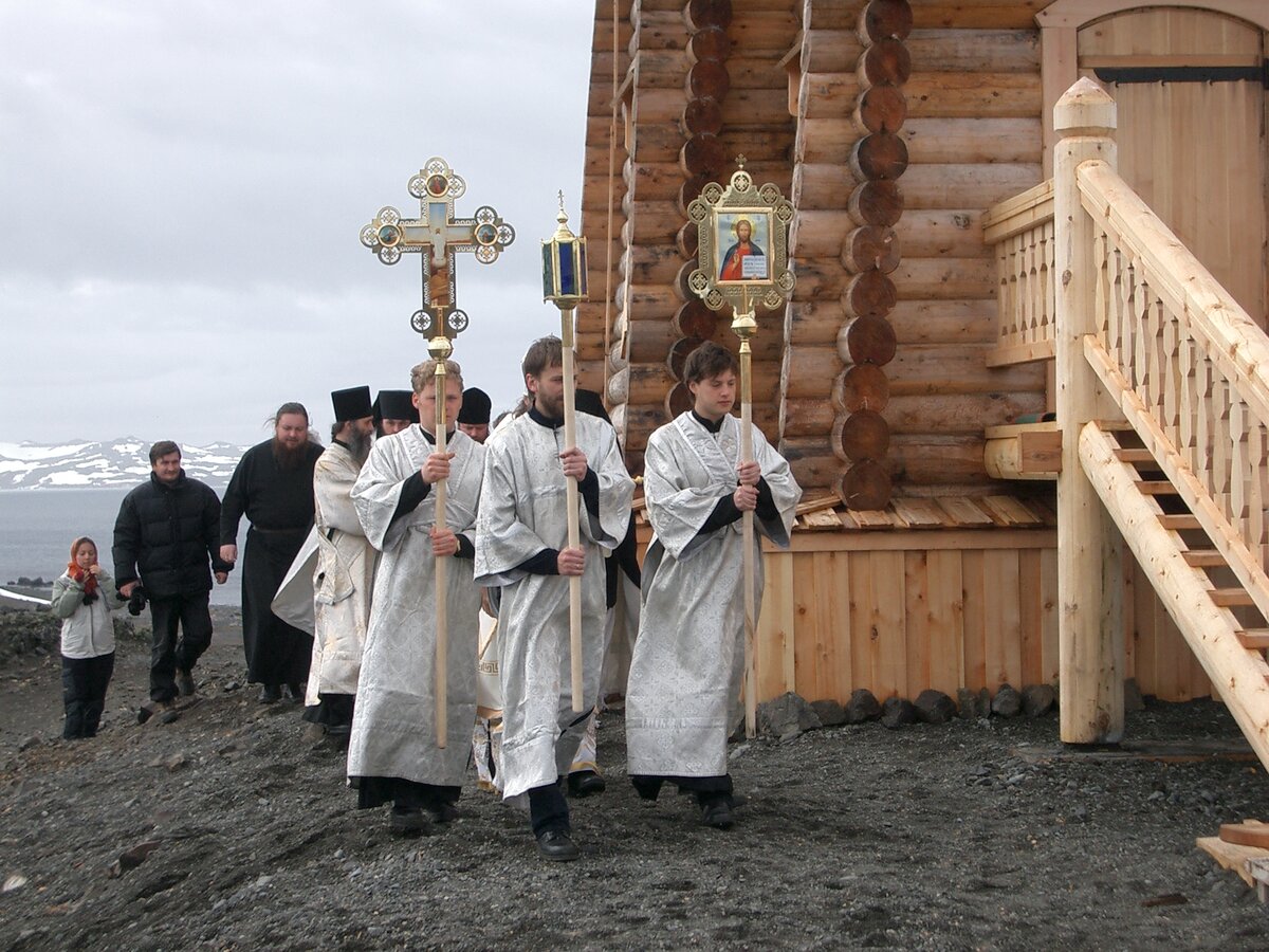 храм в антарктиде