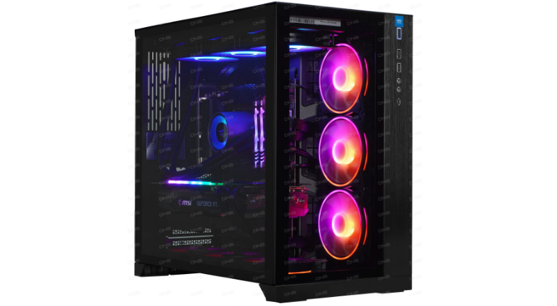 Игровой ПК ZET Gaming EVO X004 на сайте DNS, цена готовой сборки 199 999 рублей