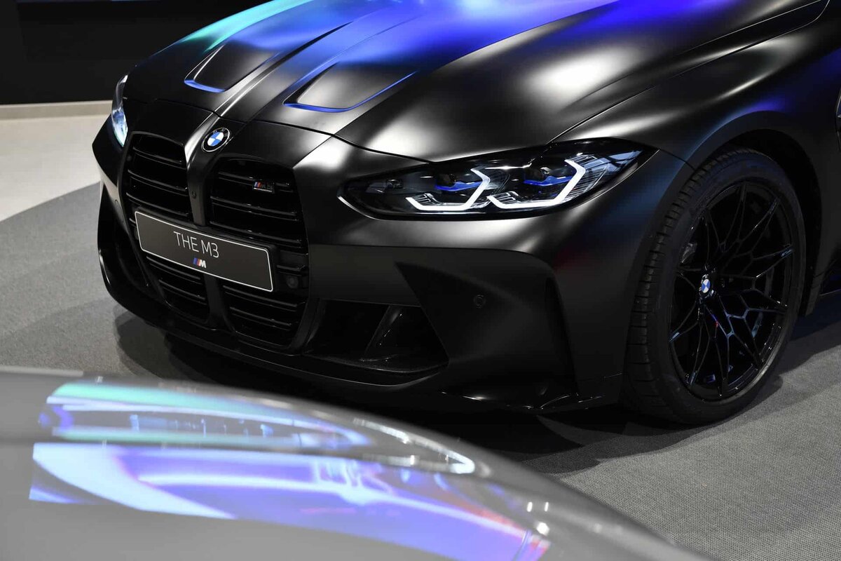 BMW чёрная пантера