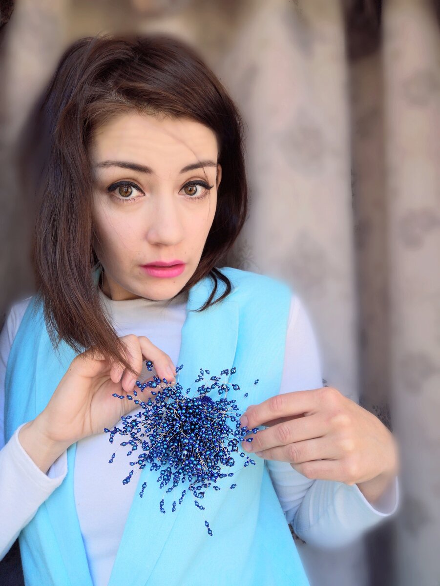 Моя любимая брошь-гипсофила неоднократно подвергалась как похвале, так и критике))