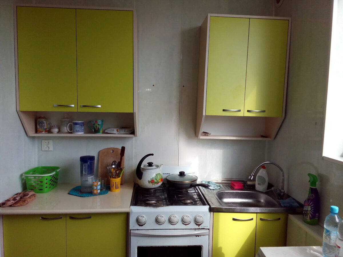 В своей квартире приходится готовить самому (фото автора).