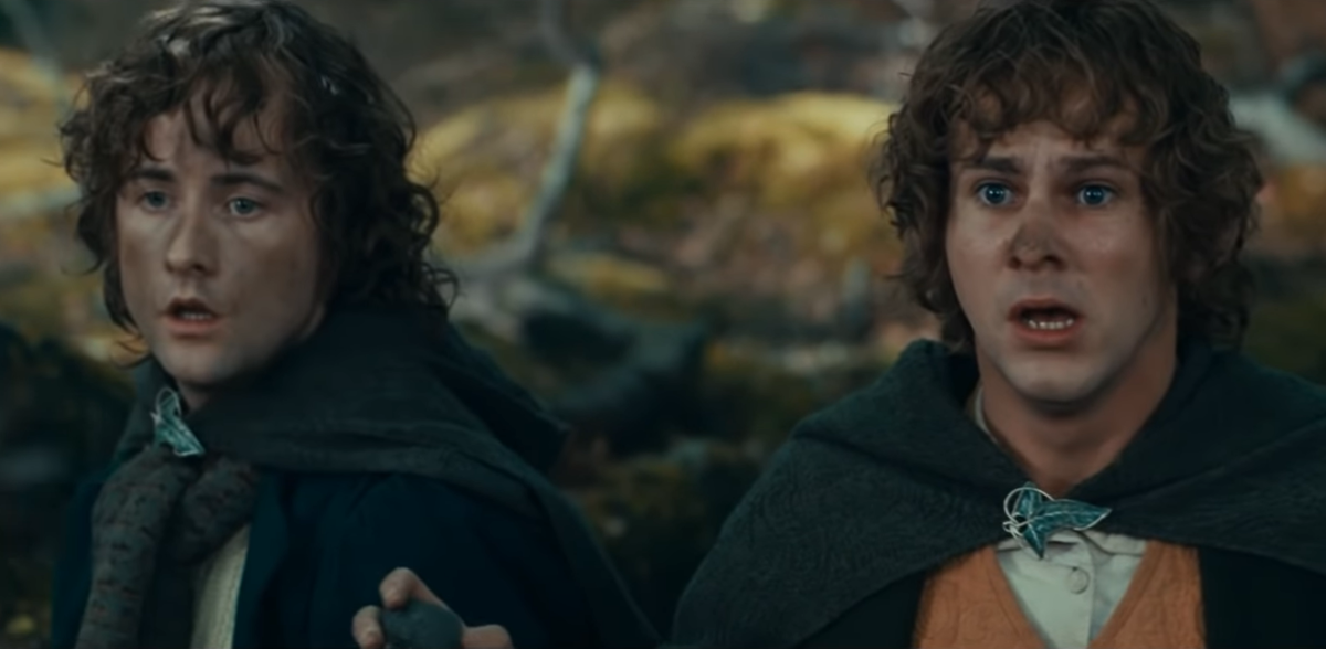 Кадр из фильма "Властелин Колец: Братство Кольца"