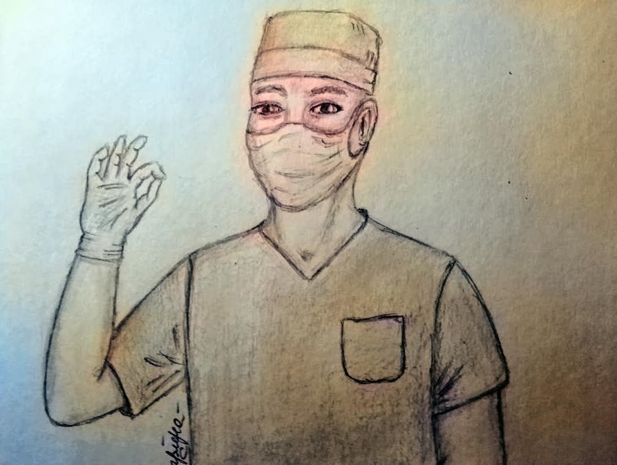 Мы все надеемся, что  врач нам поможет 