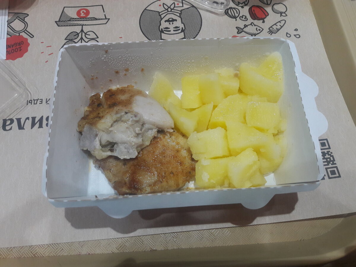 Курицу на фото слева есть невозможно - после нее горит рот и разваливается желудок