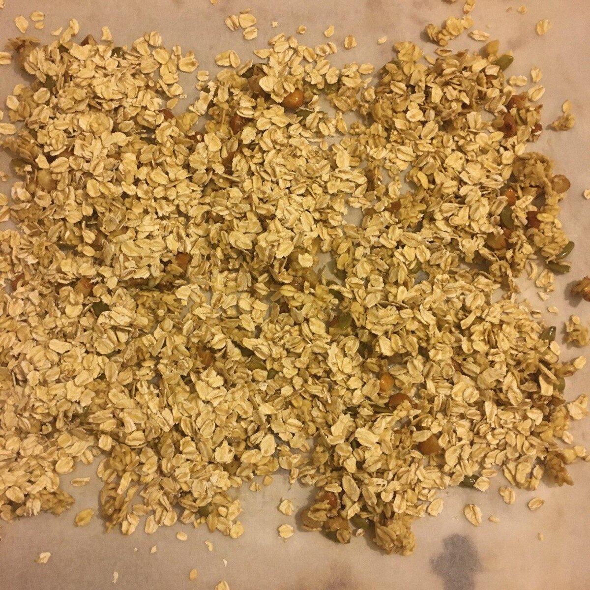 вот такая гранола получается (фото автора)