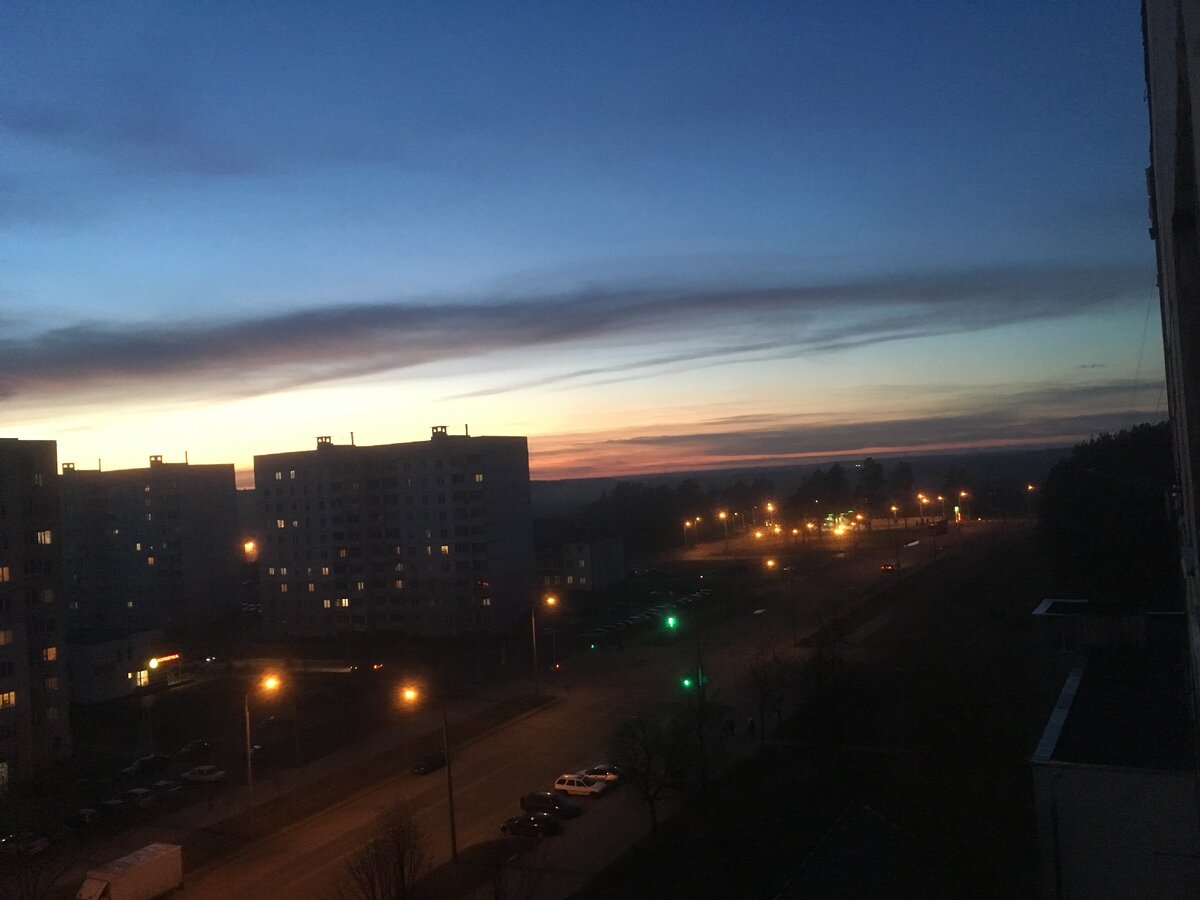 закат