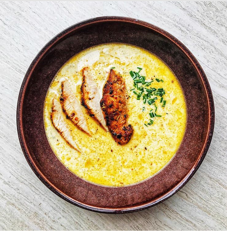 Простой, но оооочень вкусный супчик.