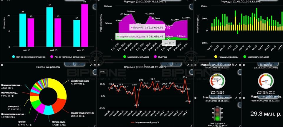 Платформа бизнес-аналитики BIPLANE24