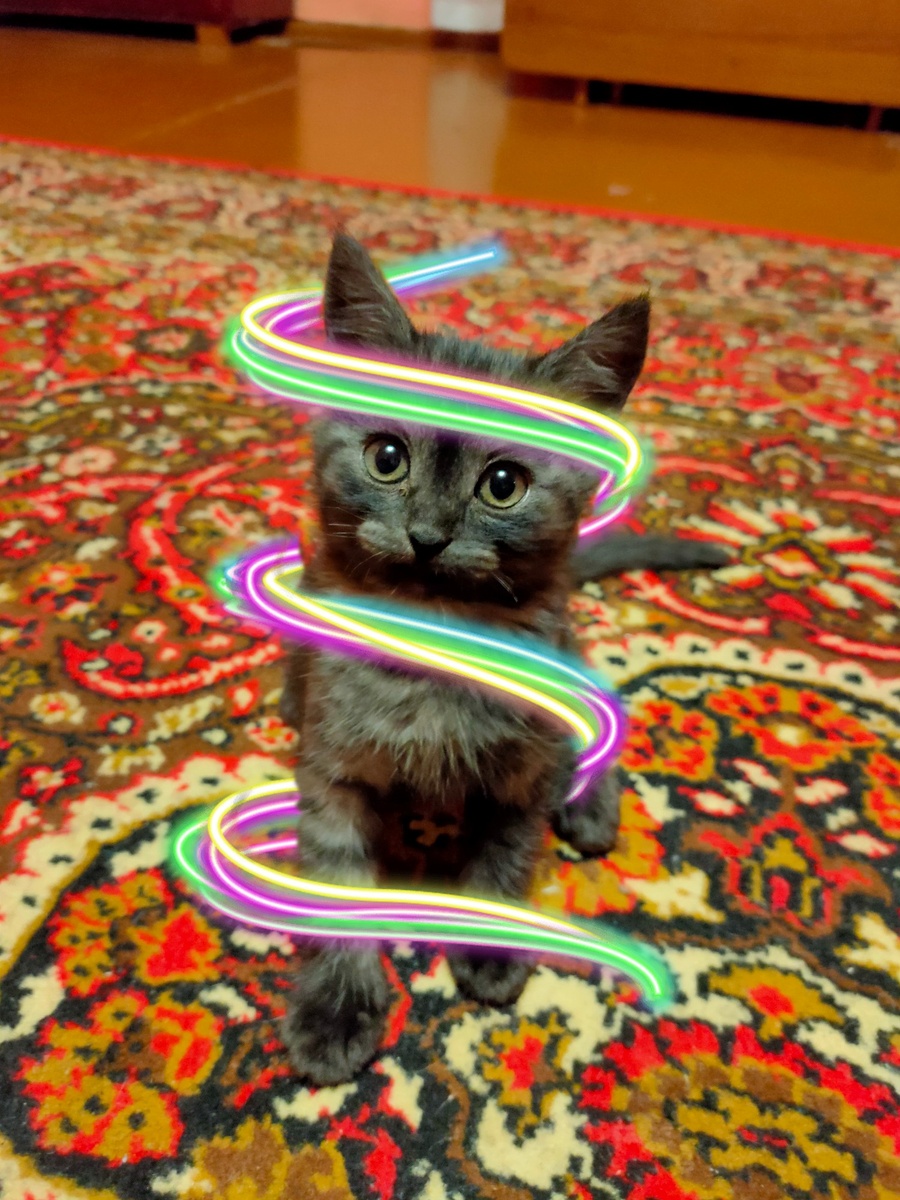 Это с мантажем