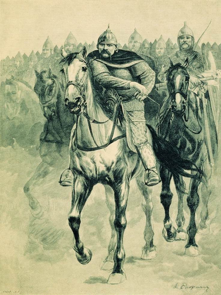 Волга Всеславьевич. Рябушкин А. П. ,1895
