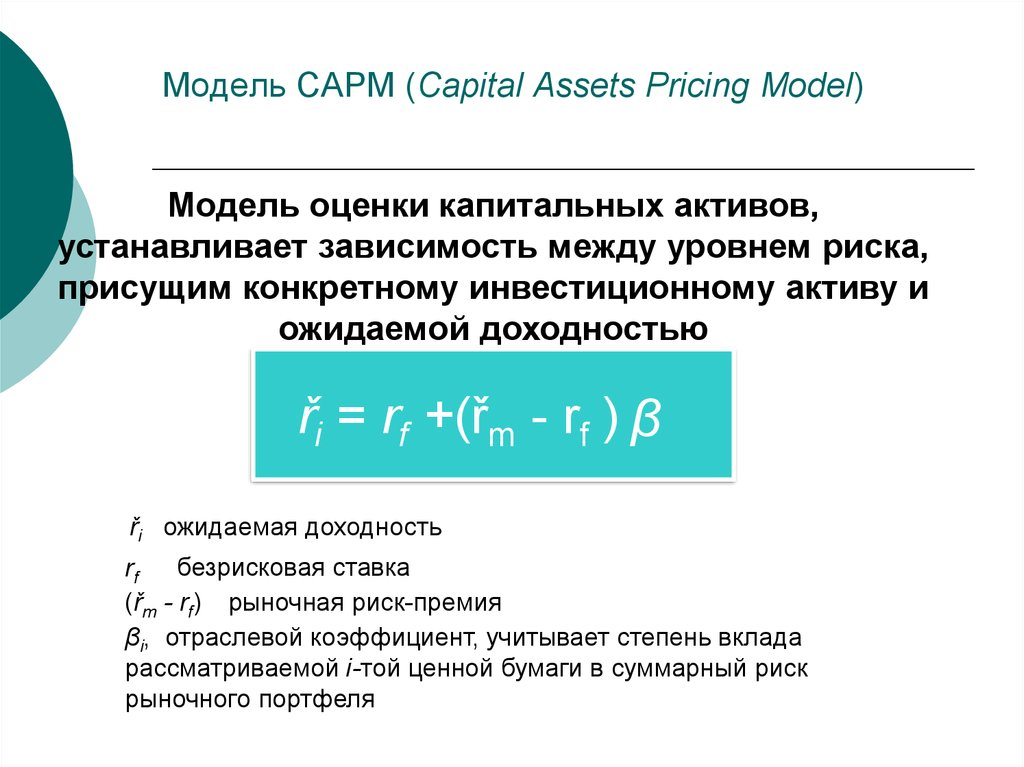 Модель оценки актива. Модель CAPM формула. Модель оценки капитальных активов (САРМ). Модель оценки доходности финансовых активов (САРМ). Модель Camp.