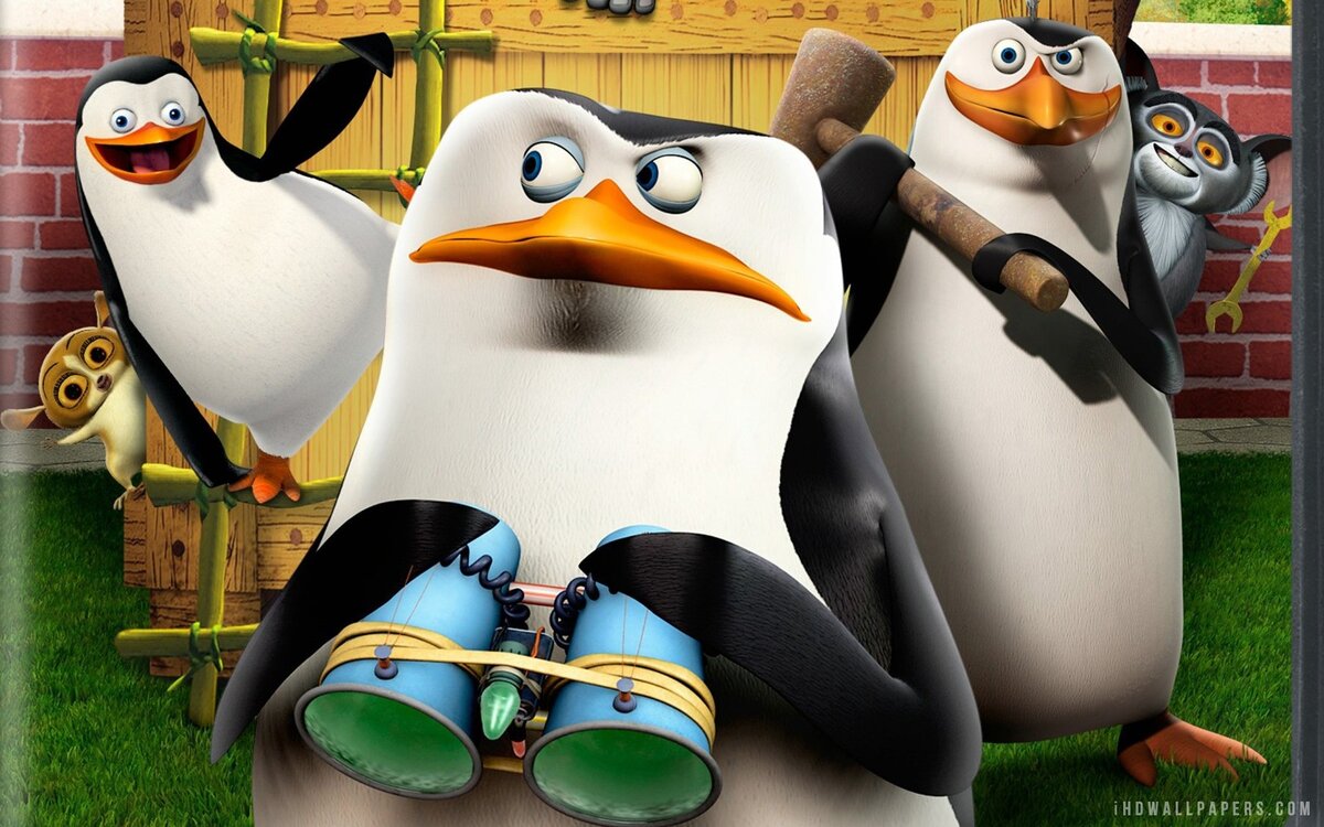  Пингвины Мадагаскара   Angry Birds в кино   Рио   Гарфилд   Фердинанд  -1-3