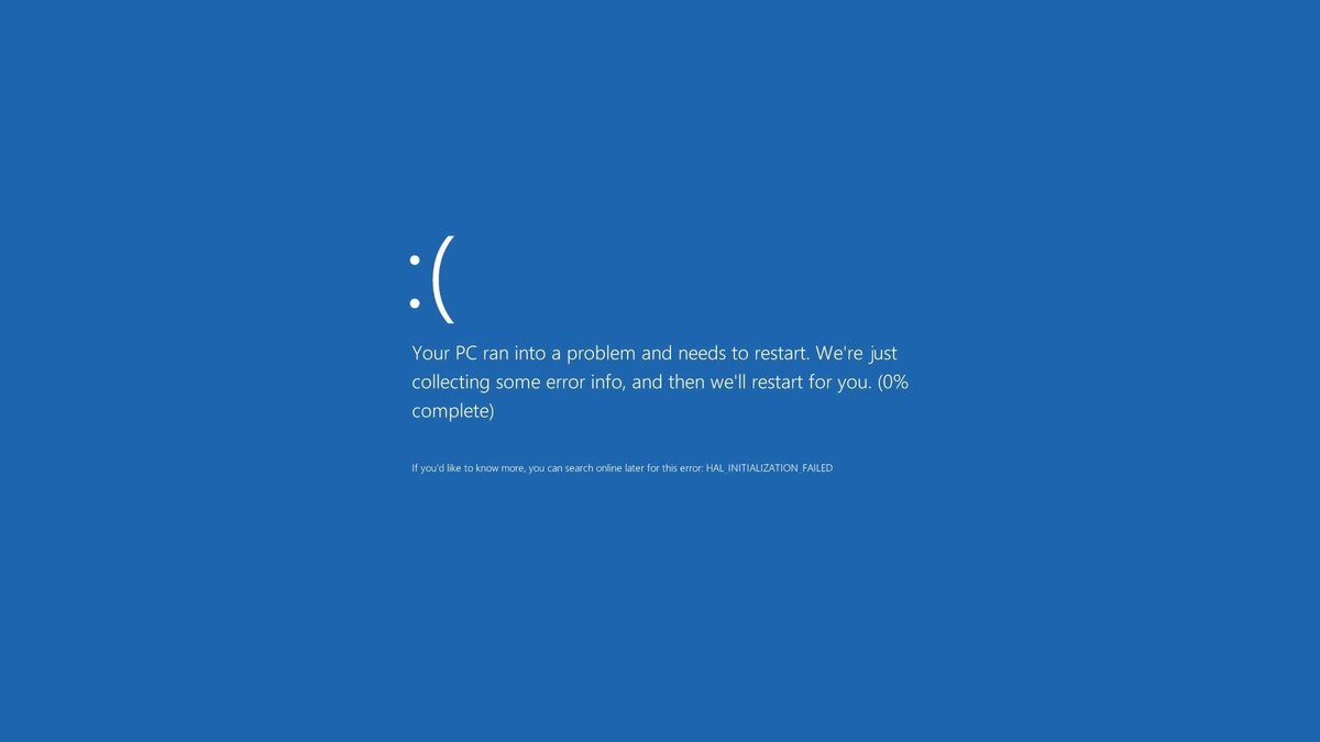 BSoD Windows 8,8.1,10. Всё просто и понятно. Взято со свободного источника.