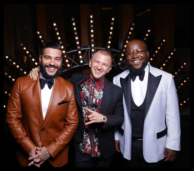 Тимур "Тимати" Юнусов, Павел "Пашу" Курьянов, Вальтер Леруссе (Источник: @pashuofficial)