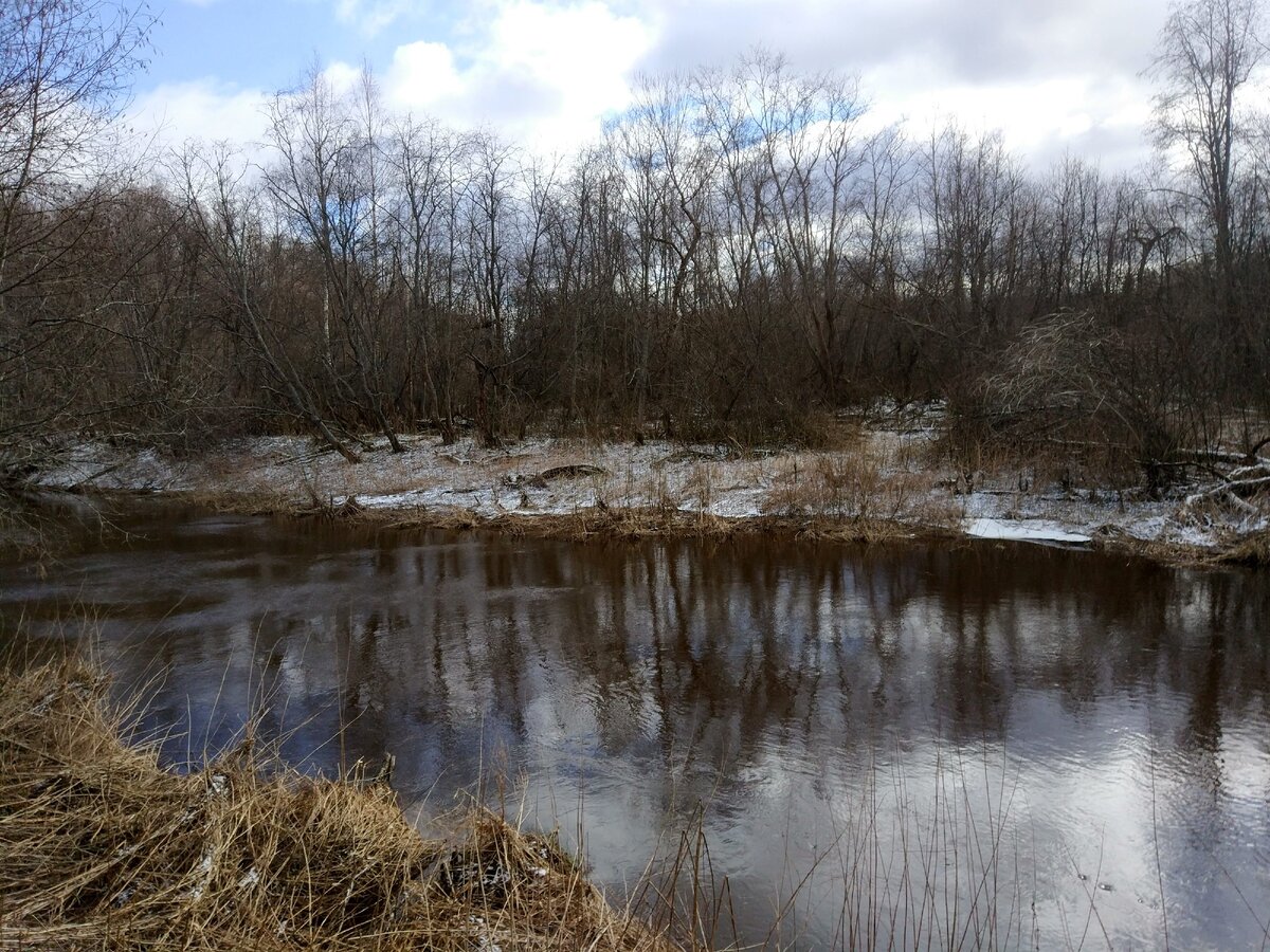 Та самая речка, то самое небо, та самая вода, тот самый берег.