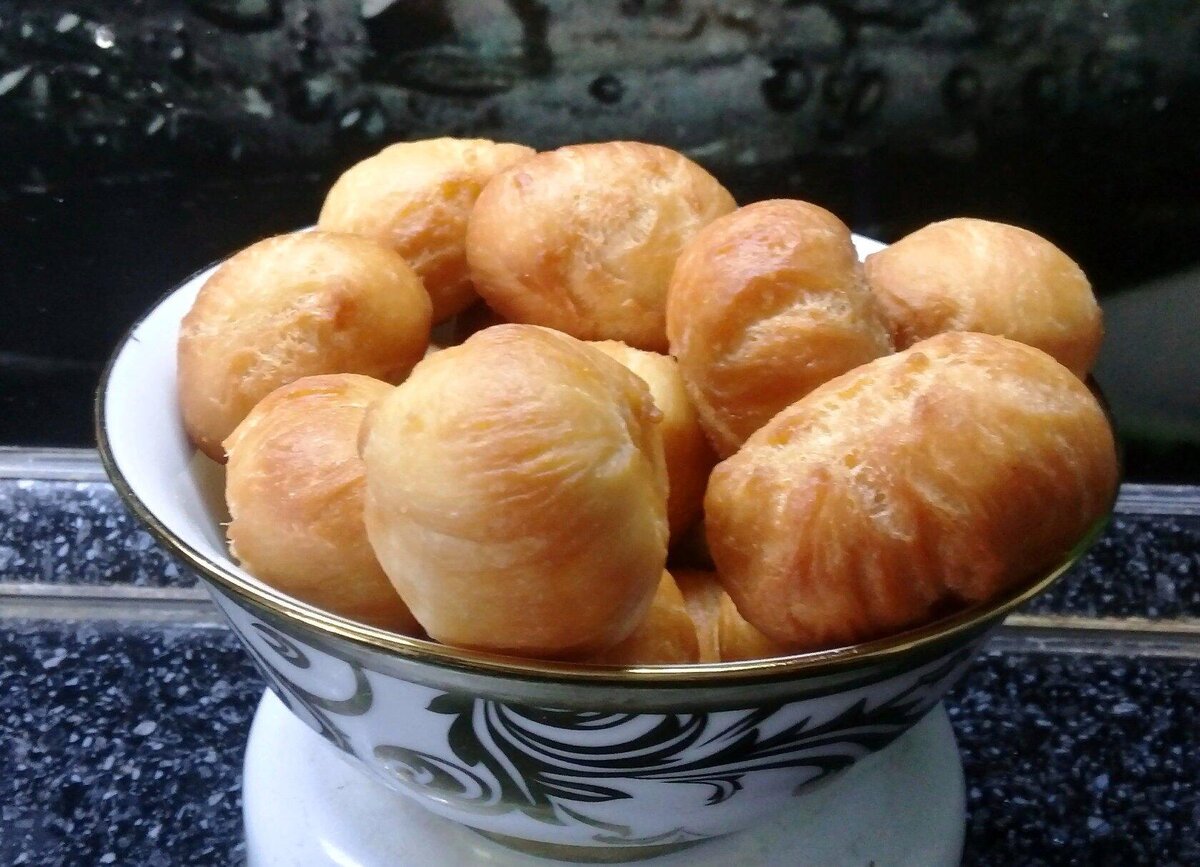 Пышные баурсаки по-казахски
