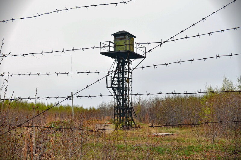 Заброшенные воинские склады вооружений 