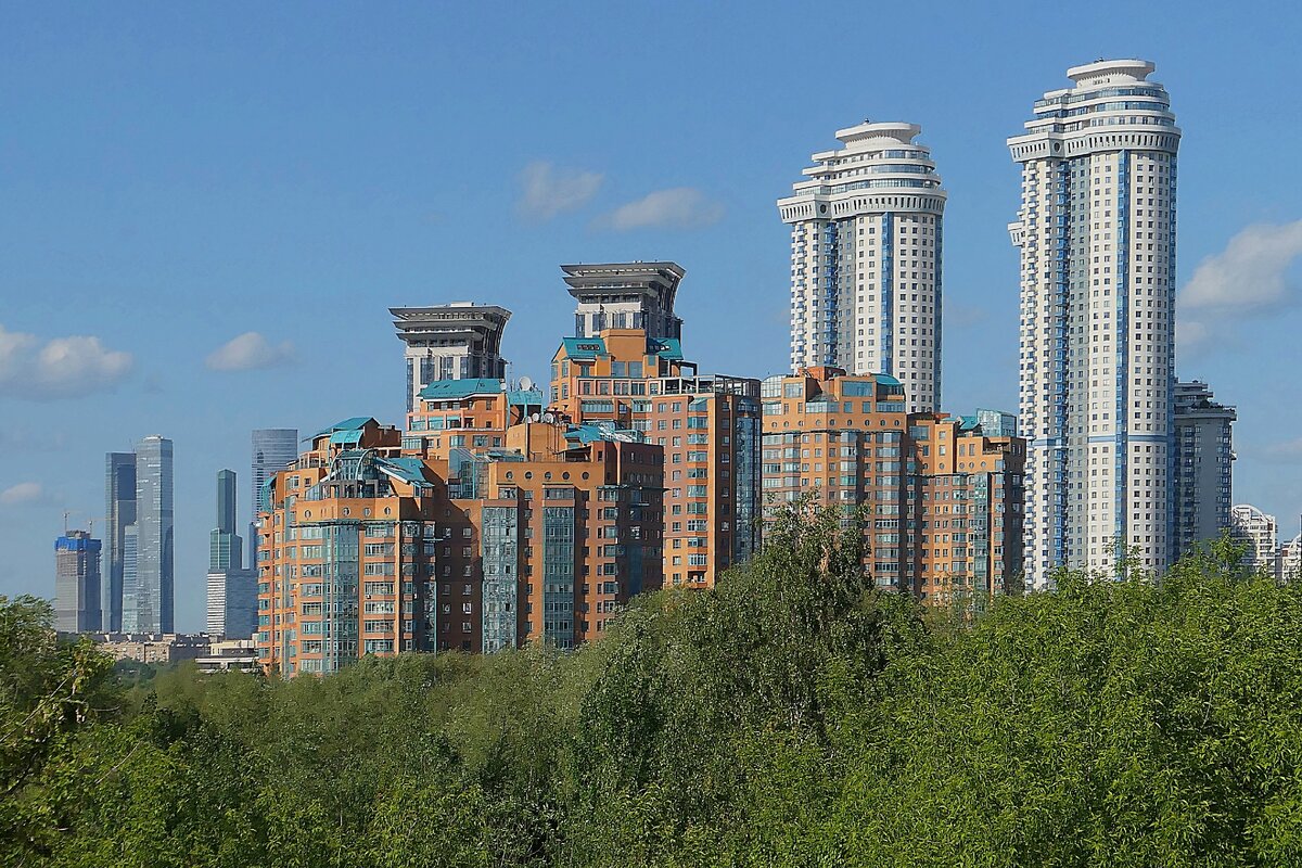 Самые красивые районы в москве
