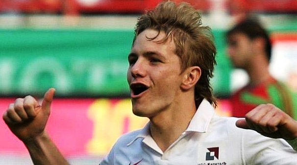 Павлюченко в пору выступлений за "Спартак"