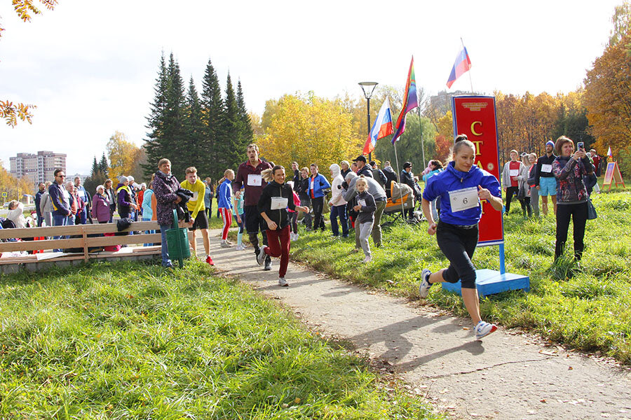 Атмосфера праздника на соревнованиях.