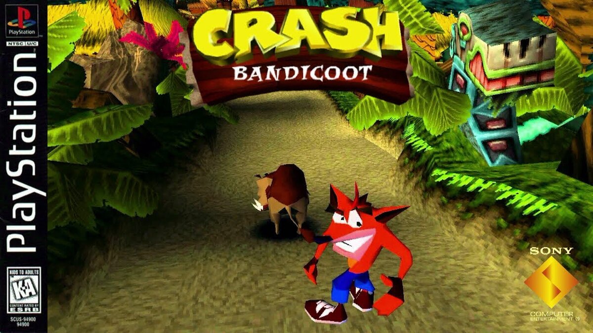 Crash Bandicoot Sony PLAYSTATION 1. Crash Bandicoot 1996 ps1. Плейстейшен 1 креш бандикут. Crash Bandicoot ps1 Disc.