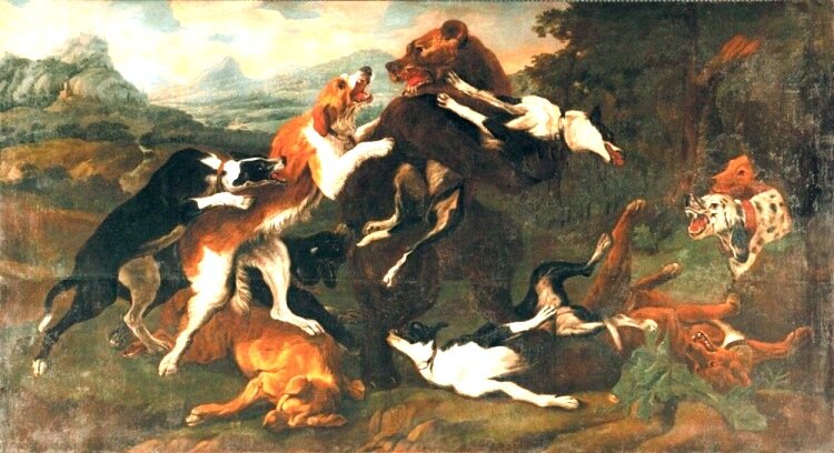 Де Вос Пауль (1591-1678) Травля медведя