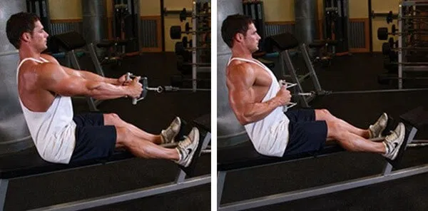 Тяга вертикального блока. Как выглядит упражнение