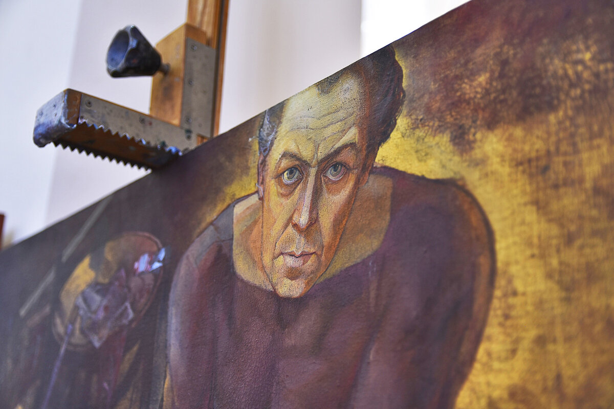 Автопортрет. Х., м., 1990 г. 