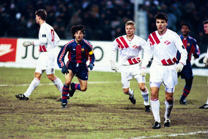 Матч Лиги Чемпионов 1993-94. Спартак - Барселона