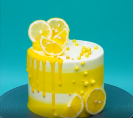 Лимонный тортик из видео