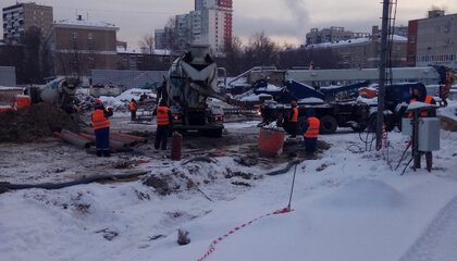 Устройство стены в грунте (захватка №3), fsk.ru