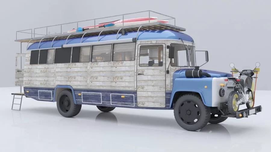 Нечего старому автобусу пропадать на свалке