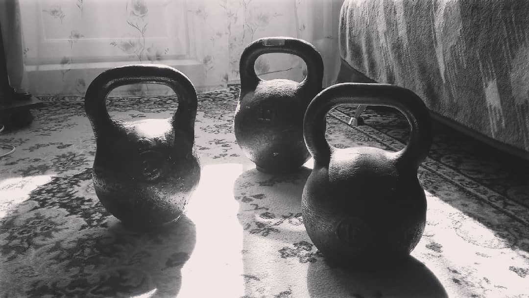 Стартовый набор гирь 16-24-32